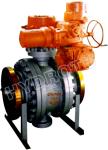 Hydraulic counter weight Flanged Globe Valve