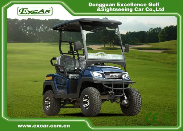 Buy cheap Customized 2 Seater Electric Golf Carts , 48v 17ah Onboard Charger from wholesalers