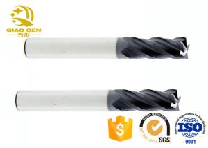 Wholesale High Hardness Metal Cutting End Mills , Carbide Cutting Tools For Steel Cast from china suppliers