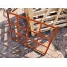 Buy cheap Antique Cast Iron Windows Frame H95xW73CM Victorian Style Windows from wholesalers