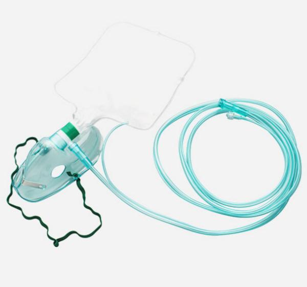 Medical Grade High Quality Adjustable Non Rebreathing Oxygen Mask Capnography