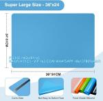 Extra Large Silicone Table Protector Craft Mat For Painting, Clay, Projects,