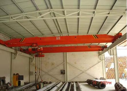 Buy cheap 0.5~32T Frequency converter Low headroom Electric Single Beam eot Crane from wholesalers