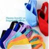 Buy cheap Organic Cotton Reusable Eco Bags , Rope Handle Tote Bag Embossing Surface Handling from wholesalers