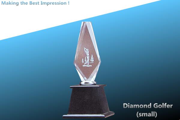 Buy cheap crystal trophy/glass awards/trophy/diamond glofer award/crystal award from wholesalers
