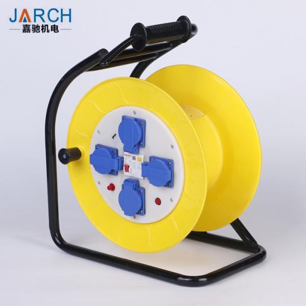 Buy cheap Rubber C Type Extension Cord Hose Reel With Electric Leakage Protection from wholesalers