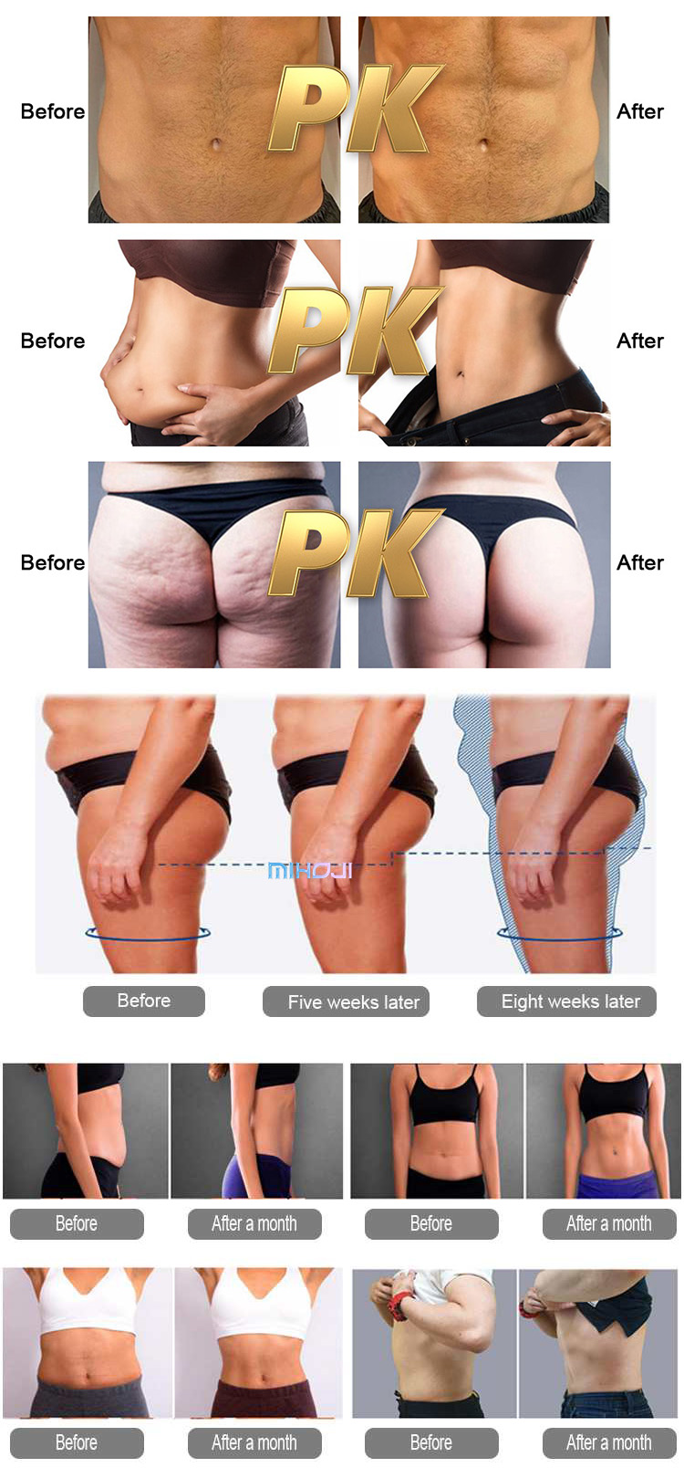 Customized HIEMT Ems Body Slimming Machine With Muscle Stimulator