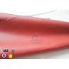 Buy cheap Red Silicone Coated Fiberglass Fabric Engine Thermal Insulation 1mm 30oz 39" from wholesalers