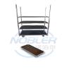 Buy cheap High Load Bearing danish flower trolley Burly Durable Corrosion Resistance from wholesalers