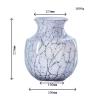 Buy cheap Marble Stripes Large Glass Vase Centerpieces from wholesalers