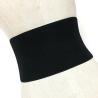 Buy cheap PU Black Dress Belt Womens 12cm Strap Zipper Elastic Band Connection from wholesalers