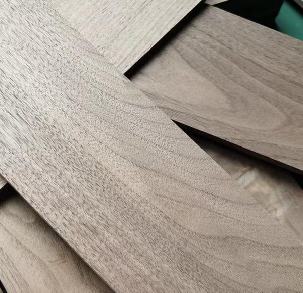 Buy cheap 2200*205*1.2mm Black Walnut Floor Veneer For High End Furniture from wholesalers