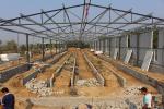 Heavy Duty Steel Structure Poultry House HDG Steel Frame Farm Buildings