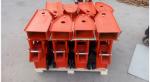 90mm 3 Axle Trailer Suspension Types 9cm Tridem Double Eye Trailer Leaf Springs