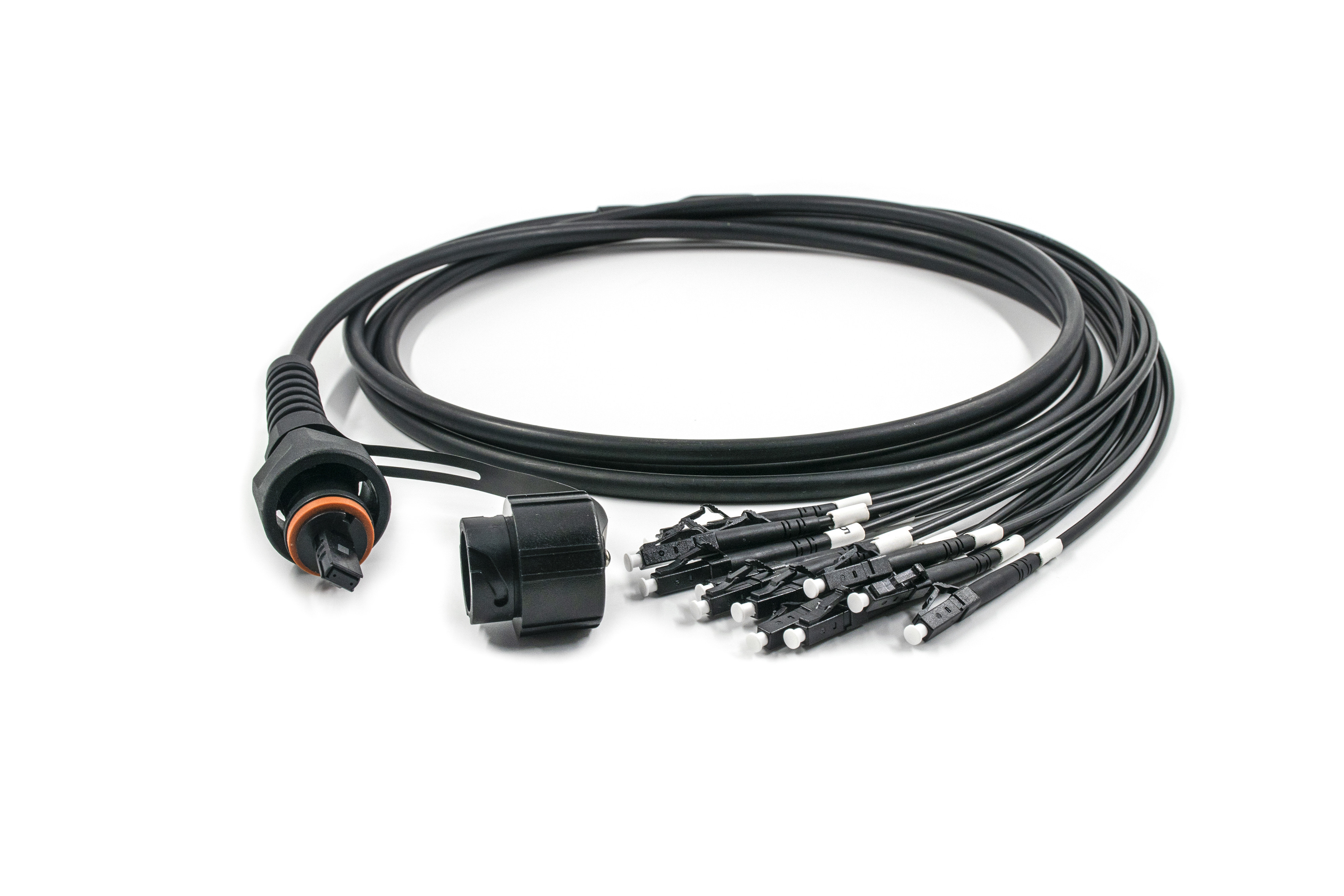 ODVA MPO To LC FTTA RRU CPRI Fiber Optical Patch Cord
