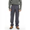 Buy cheap Cotton FR Twill Cargo Flame Resistant Pants Gray 6 Pockets 7.5oz Fire Rated Work Pants from wholesalers