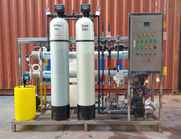 Buy cheap 2000LPH Seawater RO Plant , SUS304 Sea Water Purification Machine from wholesalers