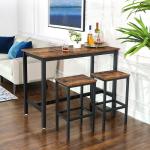 Buy cheap Bar Stools Set, Industrial Bar Stool, Set of 2 Bar Stools, Kitchen Bar Chair, Dining Room Furniture, LBC65X from wholesalers