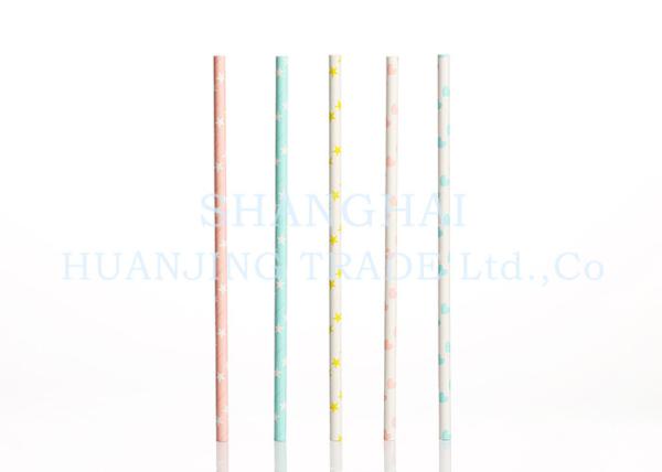 Buy cheap Cake Pops Smoothie Paper Straws Christmas Paper Drinking Straws Customized Pattern from wholesalers