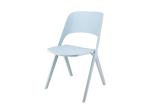 PP Restaurant Colorful Plastic Dining Chairs Foldable 80cm