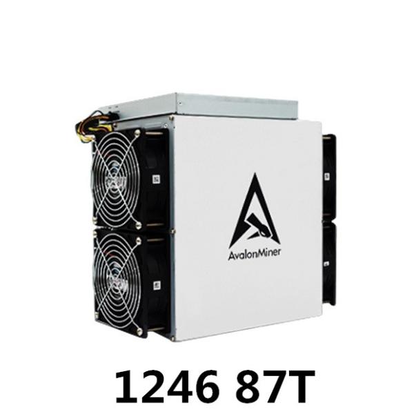 Buy cheap BCH BTC Canaan Avalon 1246 87t 3420W SHA256 Bitcoin Miner from wholesalers
