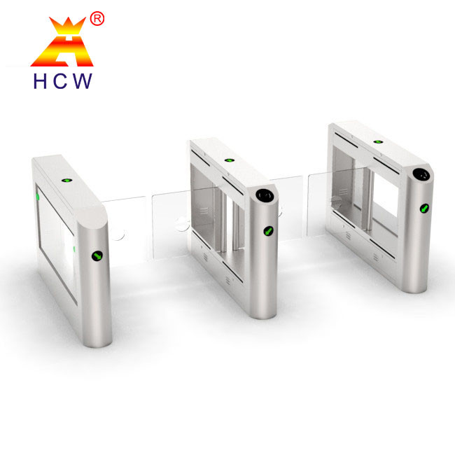 High Security Fully Automatic System Turnstiles Gate Waist Height