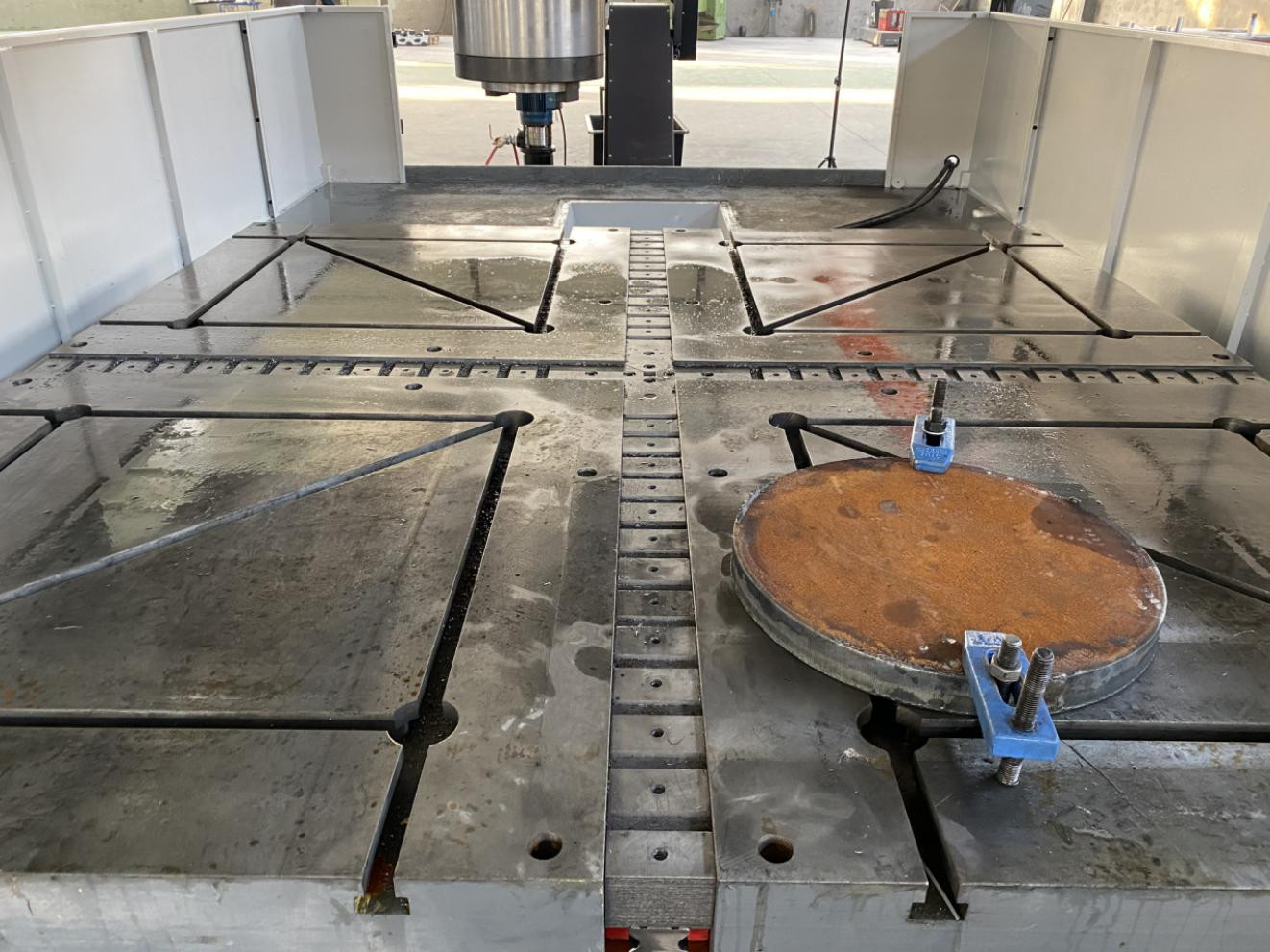 Metal Flange Deep Hole Drilling Machine Automatic Cnc Metal Drilling Machine