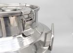 Food grade 304 Stainless Steel Milk Can 50 Liters Large Capacity