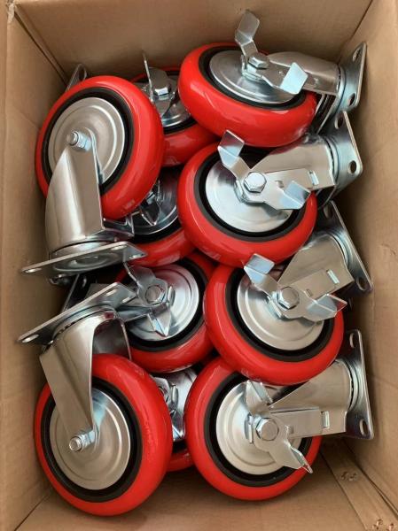 Buy cheap 200-500kg Capacity Swivel Caster Wheels 3/4/5/6/8 Inch Load Bearing Casters from wholesalers