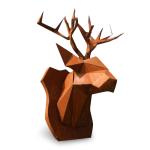 SGS TUV Modern Corten Outdoor Bronze Statues Bronze Yard Statues 175cm