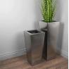 Buy cheap Brushed Tapered Stainless Steel Planter Box 45-120cm from wholesalers