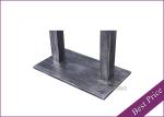 Wholesale Price Dining Table Base Calculator Wooden Top Size (YT-97)