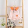Buy cheap Summer Sweet Lovely Children'S Dress Clothing Little Fresh Lapel Dress Girls Dress from wholesalers