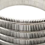 Filtration Wedge Wire Screen with Slot Opening 0.02mm-15mm for Various