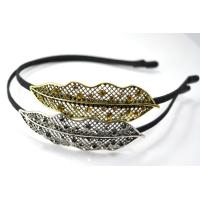 Buy cheap Leaves retro diamond hair hoop headband headdress upscale wild product
