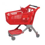 150 Ltr Four Wheel Baby Metal Rolling Shopping Cart Trolley 25.7MM Gap