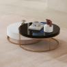 Buy cheap 0.91m3 SS Coffee Table Sturdy Wood Top Home Tea Table from wholesalers