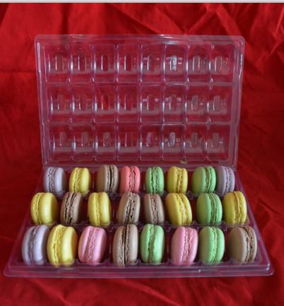 Buy cheap macaron cakes cookies PET PVC plastic blister thermoforming vacuum clear transparent containers from wholesalers
