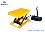 Hydraulic Bike Mini Lift Table Electric Scissor Platform With Separated Pump