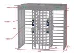 Buy cheap Temperature Detection SUS 304 Face Recognition Turnstile from wholesalers
