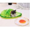 Buy cheap Pizza Cat Bed Set Warm Dog Pad Winter Cat Blanket from wholesalers