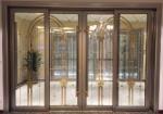 Decorative Door Leaded Glass For Sliding Doors Exported American And Canada