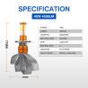 Buy cheap 4500LM 6000LM 8000LM H7 Motorcycle Headlight Bulb Ba20D P15D 45W from wholesalers