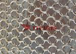 Ss Weld Ring Mesh Curtain As Space Division For Architectural Decoration