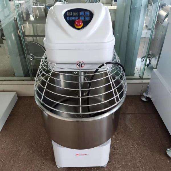Buy cheap 80L Kitchen Bread Making Spiral Dough Mixer Commercial Bakery Equipment from wholesalers