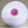 Buy cheap Raw White 60s/2, 80s/2 100% Polyester Core Spun Yarn For Garments Fashionable Dress from wholesalers