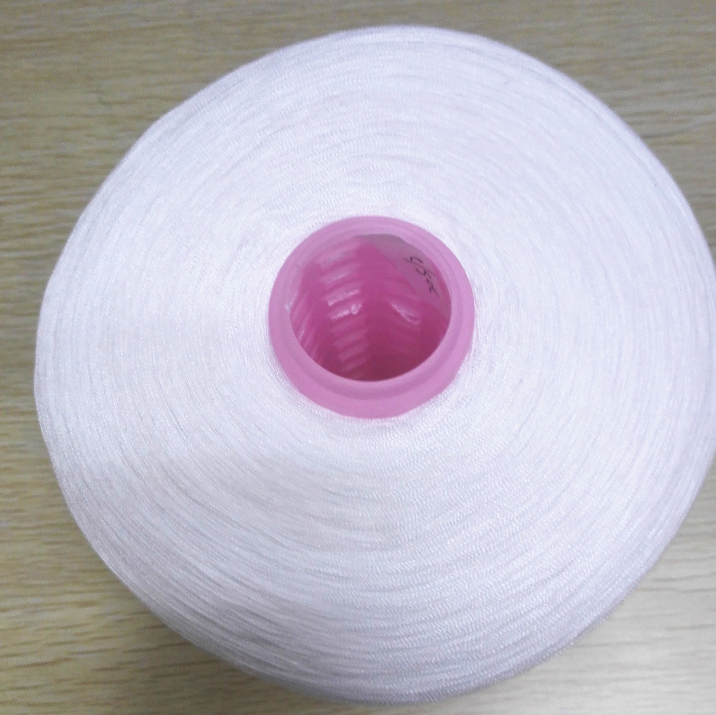 Raw White Yarn Anti Pilling 40/2 402 502 302 Polyester Yarn
