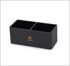 Buy cheap Free sample black acrylic 150*70*60mm tea coffee holder for 5 star Sheraton hotel from wholesalers