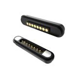 8 Pin Magnetic Connectors 2.2mm Pitch Magnetic Cable Connector Right Angle Use