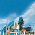 Space Saving Vertical Shaft Kiln Low Power Consumption Long Service Life